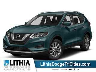 Blue 2017 Nissan Rogue