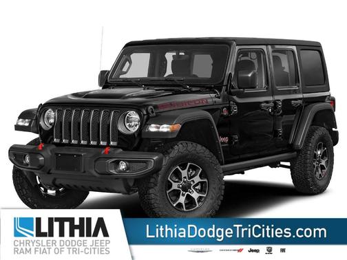 Black Clearcoat 2023 Jeep Wrangler Rubicon
