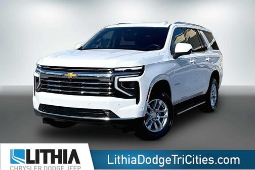 Summit White 2025 Chevrolet Tahoe LT