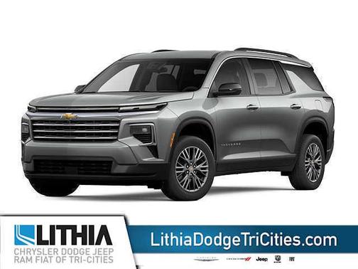 Sterling Gray Metallic 2025 Chevrolet Traverse LT