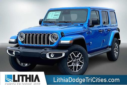 Hydro Blue Pearlcoat 2026 Jeep Wrangler Sahara