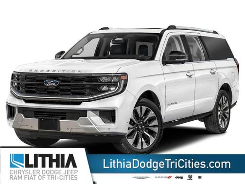 Oxford White 2025 Ford Expedition Max Platinum