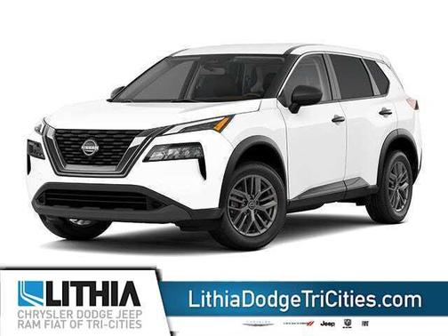 Glacier White 2023 Nissan Rogue S
