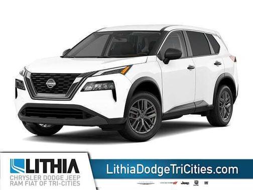 Glacier White 2023 Nissan Rogue S