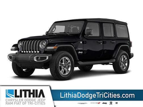 Black 2022 Jeep Wrangler Unlimited Sahara