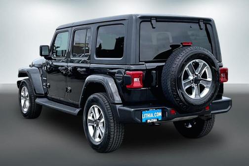 Black 2022 Jeep Wrangler Unlimited Sahara