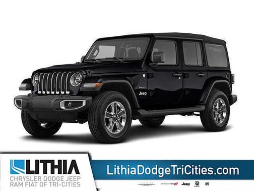 Black 2022 Jeep Wrangler Unlimited Sahara