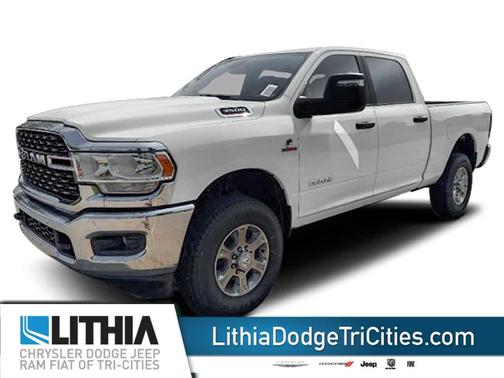 Bright White Clearcoat 2024 RAM 3500 Big Horn