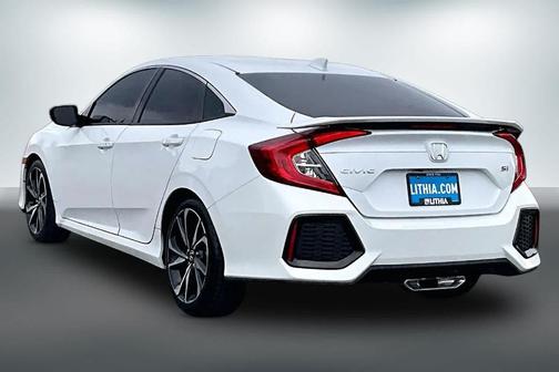 White 2018 Honda Civic Si