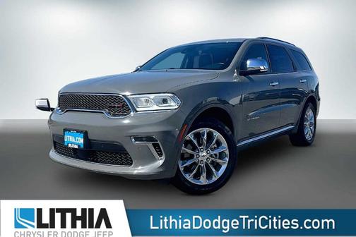 Gray 2021 Dodge Durango Citadel
