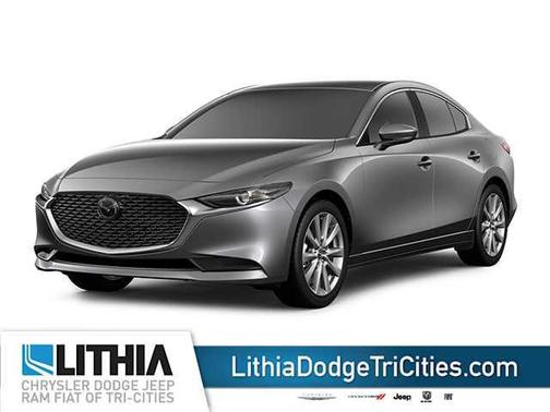 Machine Gray Metallic 2020 Mazda Mazda3 AWD w/Preferred Package