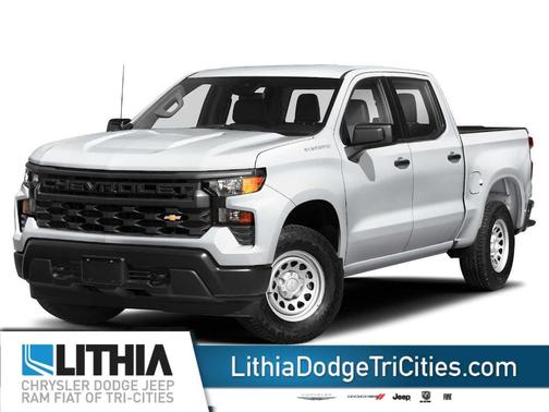 Summit White 2024 Chevrolet Silverado 1500 Custom