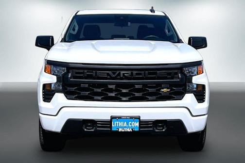 Summit White 2024 Chevrolet Silverado 1500 Custom