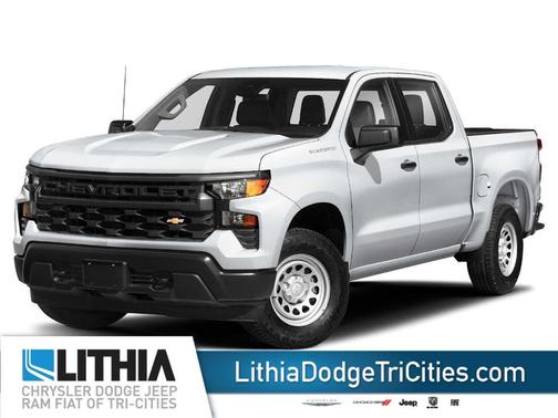 Summit White 2024 Chevrolet Silverado 1500 Custom