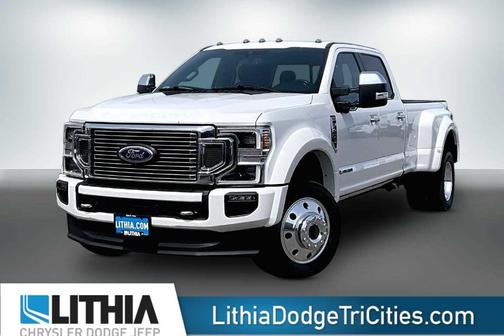 Star White 2020 Ford F-450 Platinum
