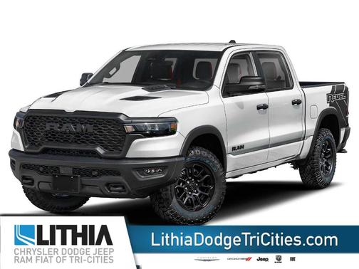 Bright White Clearcoat 2026 RAM 1500 Rebel