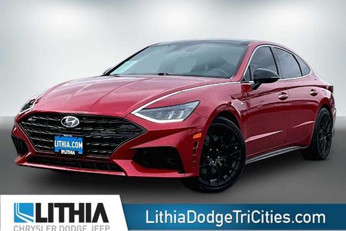 Calypso Red 2021 Hyundai SONATA N Line