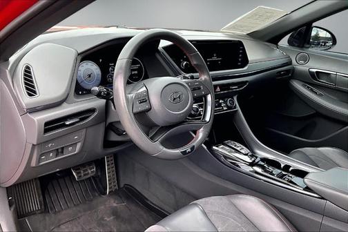 Calypso Red 2021 Hyundai SONATA N Line