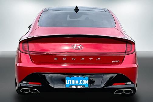 Calypso Red 2021 Hyundai SONATA N Line