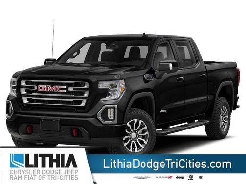 Ebony Twilight Metallic 2021 GMC Sierra 1500 AT4