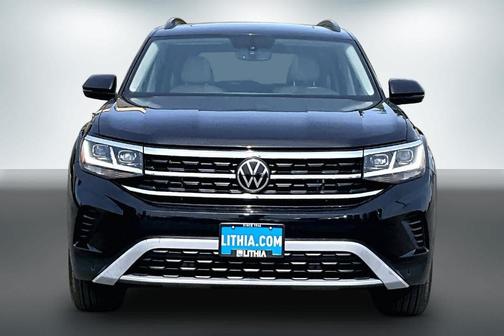 Deep Black Pearl Effect 2021 Volkswagen Atlas 3.6 V6 SE w/ Technology