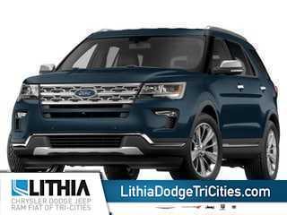 Blue Metallic 2018 Ford Explorer XLT