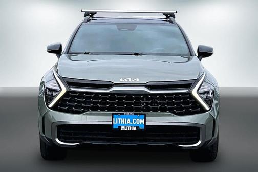 Jungle Green 2023 Kia Sportage Plug-In Hybrid X-Line