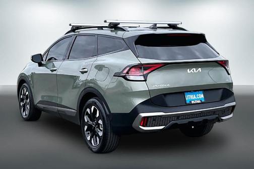 Jungle Green 2023 Kia Sportage Plug-In Hybrid X-Line