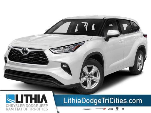 Wind Chill Pearl 2022 Toyota Highlander LE