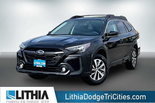 Crystal Black Silica 2024 Subaru Outback Premium