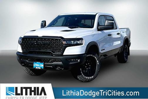 Bright White Clearcoat 2026 RAM 1500 Rebel
