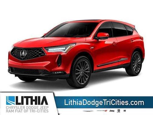 Red 2023 Acura RDX A-Spec Advance