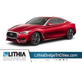 Majestic White 2018 INFINITI Q60 3.0t Red Sport 400