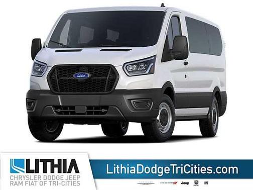 Oxford White 2023 Ford Transit-350 XLT