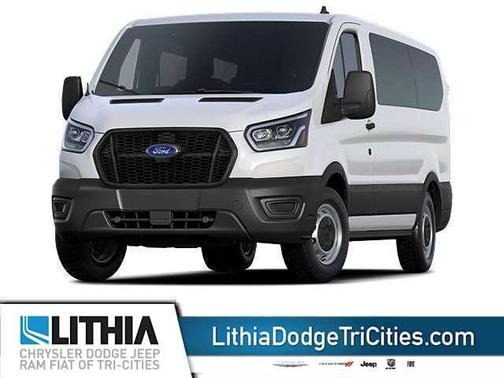 Oxford White 2023 Ford Transit-350 XLT
