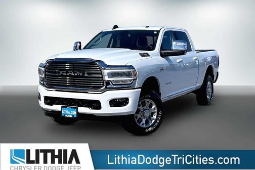 Bright White Clearcoat 2024 RAM 2500 Laramie