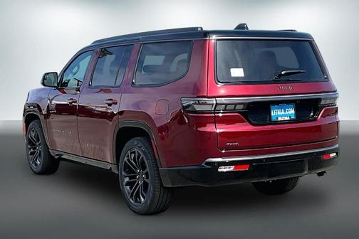 Velvet Red Pearlcoat 2026 Jeep Grand Wagoneer Summit Obsidian