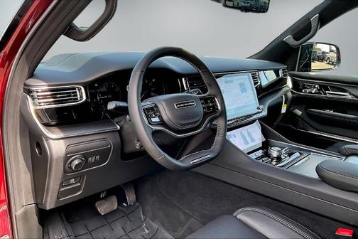 Velvet Red Pearlcoat 2026 Jeep Grand Wagoneer Summit Obsidian