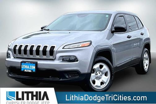 Billet Silver Metallic Clearcoat 2017 Jeep Cherokee Sport