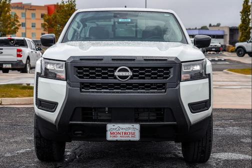 Glacier White 2026 Nissan Frontier S