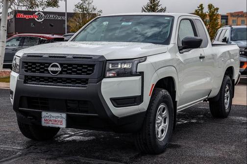 Glacier White 2026 Nissan Frontier S