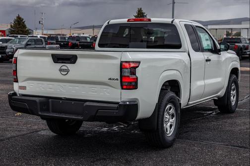 Glacier White 2026 Nissan Frontier S