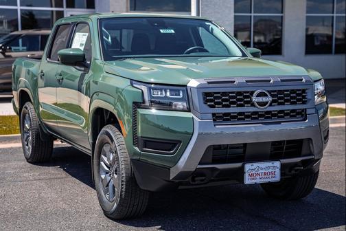 Tactical Green Metallic 2026 Nissan Frontier SV