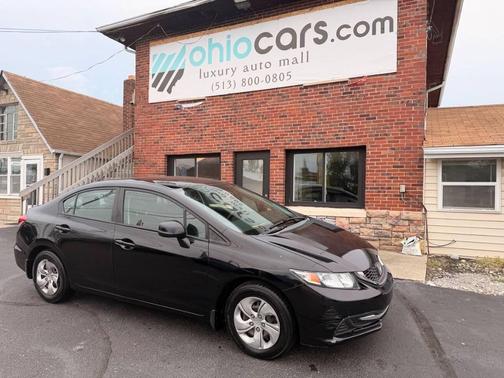 Crystal Black Pearl 2013 Honda Civic LX