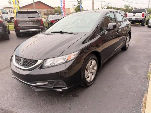 Crystal Black Pearl 2013 Honda Civic LX