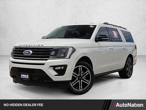 Star White Metallic Tri-Coat 2021 Ford Expedition Max Limited