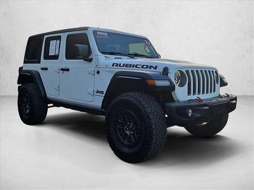 Bright White Clearcoat 2023 Jeep Wrangler Rubicon