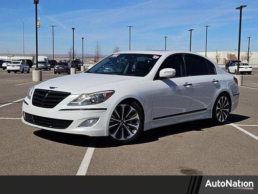 White Satin Pearl 2013 Hyundai Genesis 5.0 R-Spec