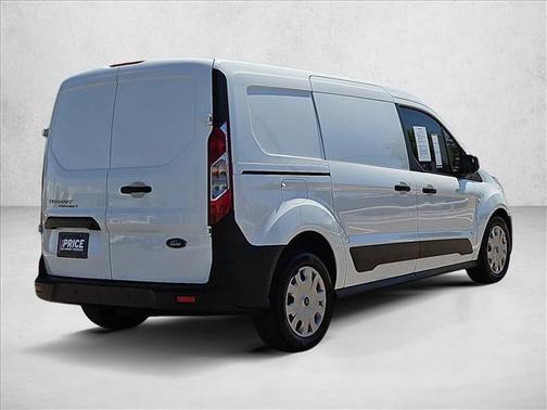 Frozen White 2020 Ford Transit Connect XL Cargo Van