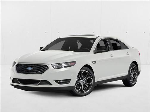 White Platinum Metallic Tri-Coat 2014 Ford Taurus SHO